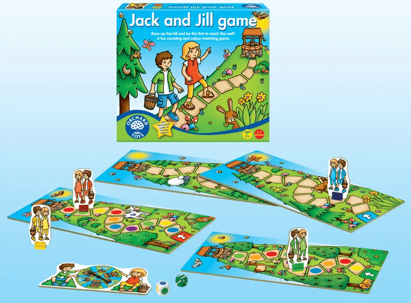 Jack and Jill Board Game Setup